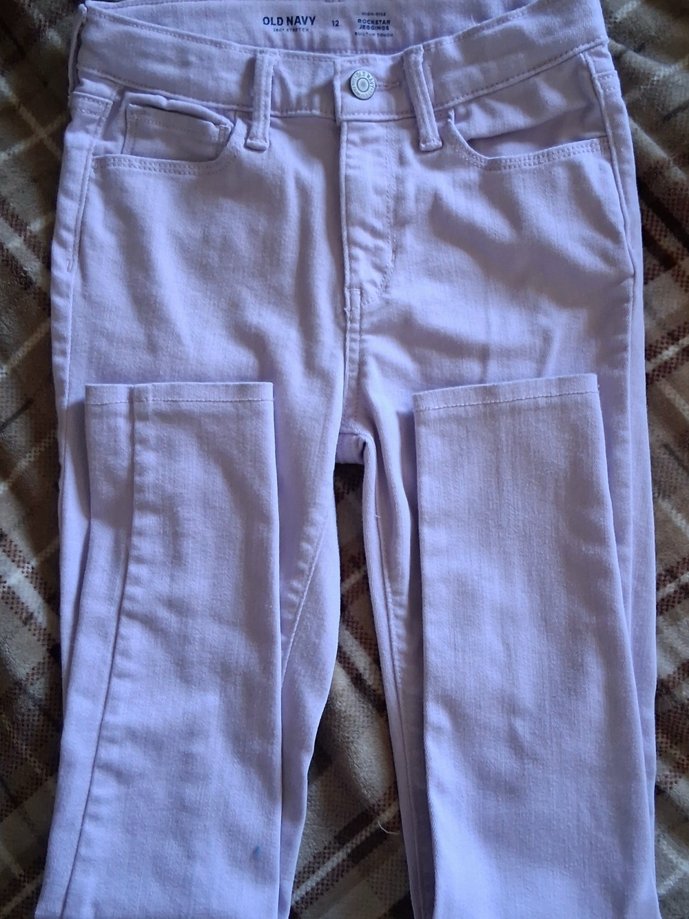 Old Navy Girls Light Lavender Jeggings